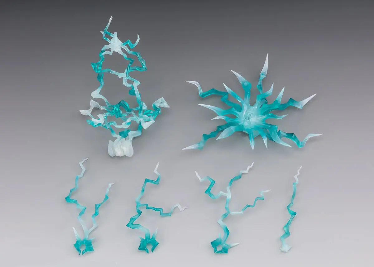 Tamashii Effect Thunder Green Version Stand Base Stage S.H Figuarts 1
