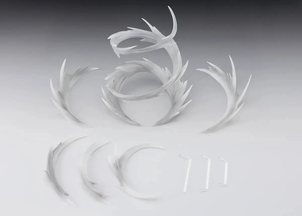 Tamashii Effect Wind White Version Stand Base Stage S.H Figuarts 1