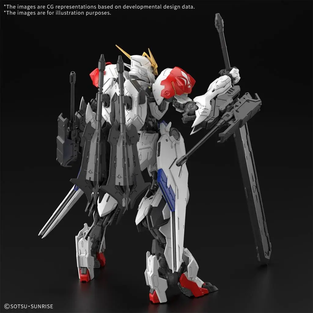 Gundam 1/100 Mg Ibo Asw-G-08 Gundam Barbatos Lupus Iron Blooded Orphans Model Kit 2