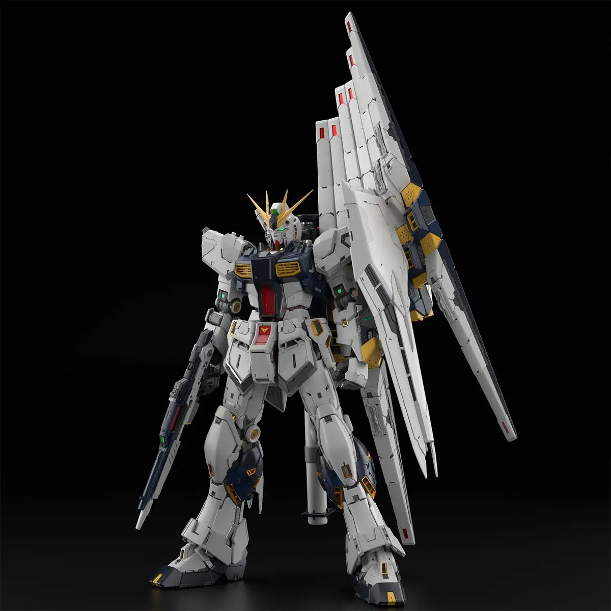 Gundam 1/60 Pg Unleashed Char's Counterattack Rx-93 Nu Gundam Model Kit 1