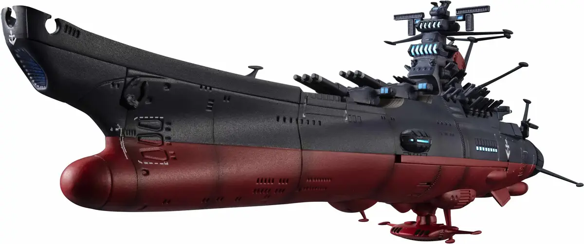 Star Blazers 3199 1/2000 Kikan Taizen (Third Remodeling Type) Scale Model Figure 1