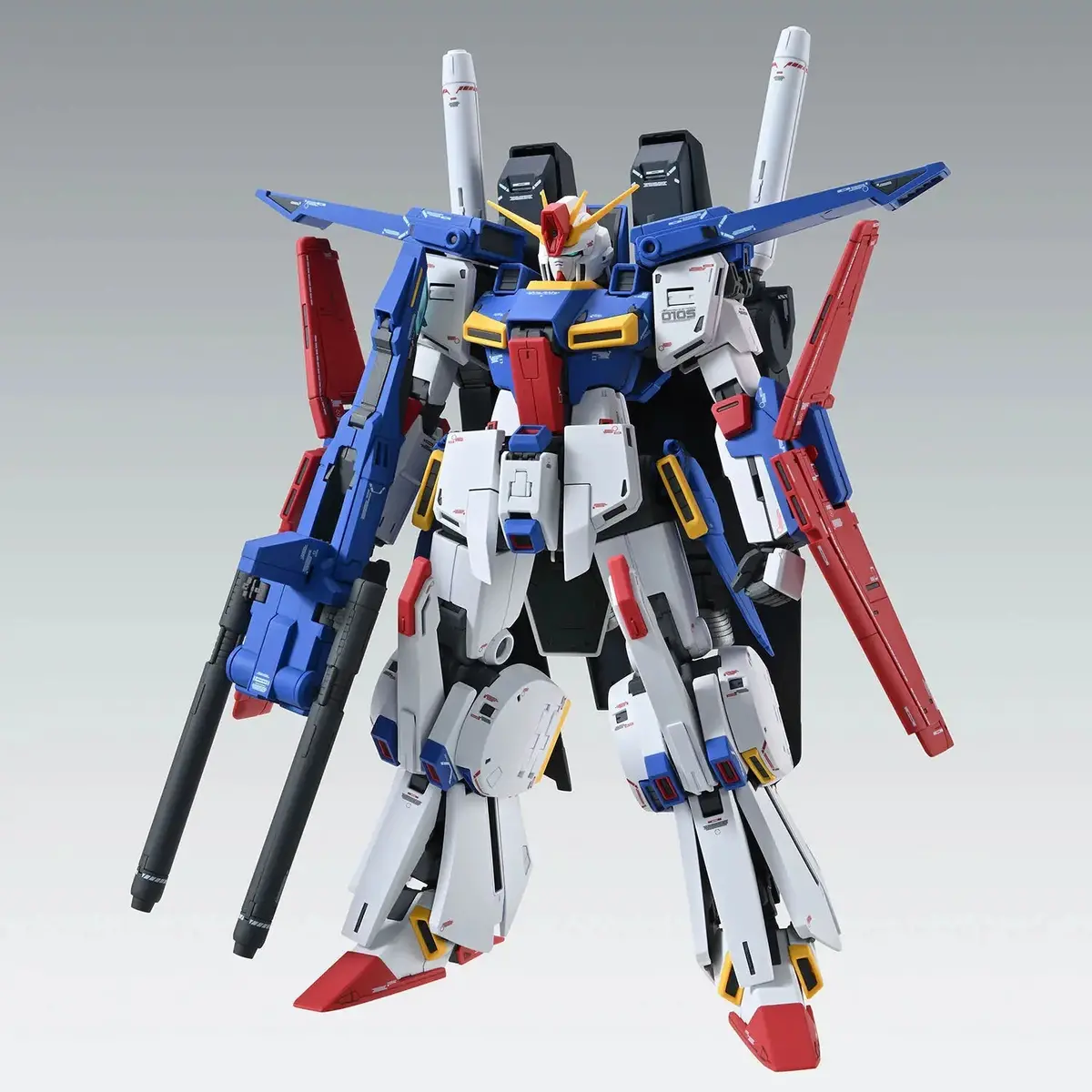 Gundam 1/100 Mg Zz Gundam Fa-010S Full Armor Zz Gundam Ver. Ka Model Kit 1