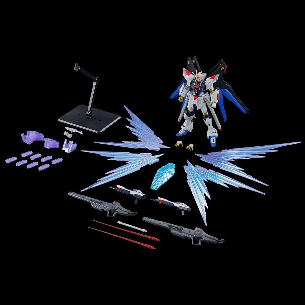 Gundam 1/144 Hg Gundam Seed Destiny Zgmf/A-262B Strike Freedom Gundam Type Ii  And Wings Of Light Effect Set Exclusive Model Kit 1