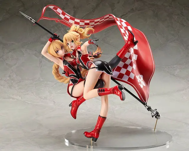 Stronger 1/7 Fate/Apocrypha Jeanne D'arc & Mordred Type-Moon Racing Scale Statue Figure 1