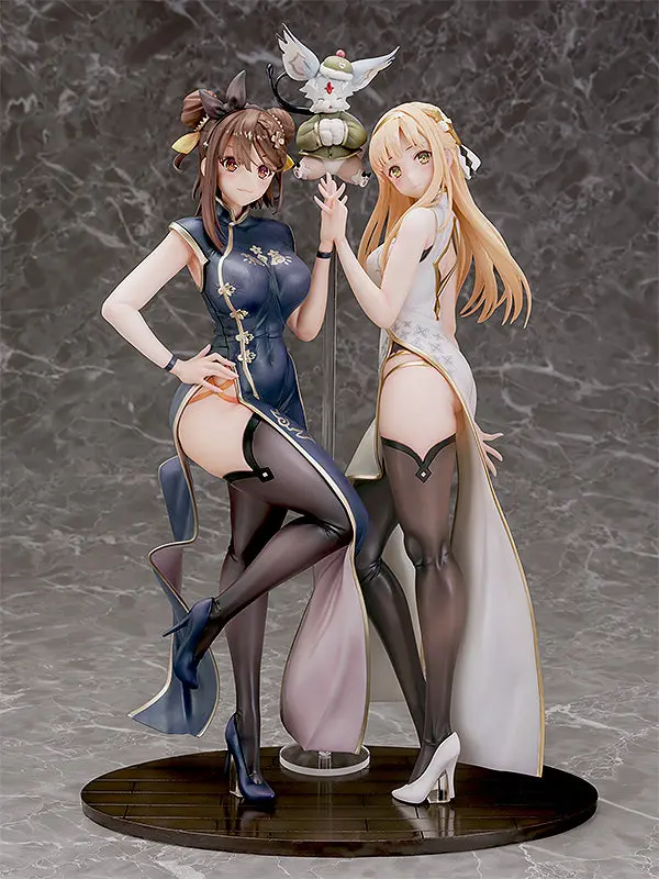 Phat! 1/6 Atelier Ryza 2: Lost Legends And The Secret Fairy Ryza & Klaudia (Chinese Dress Ver.) Scale Statue Figure Pvc 1