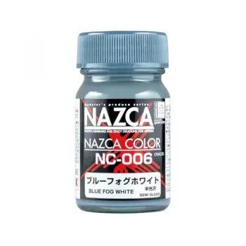 Gaianotes Nazca Nc-006 Semi-Gloss Blue Fog White 15Ml Paint Bottle 1