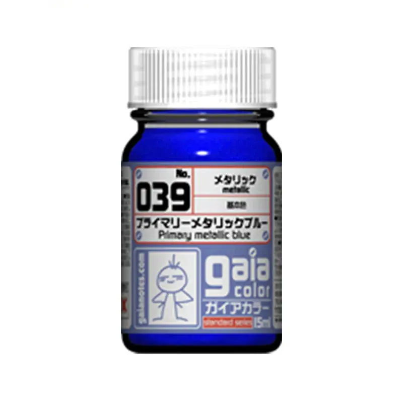 Gaianotes Gaia 039 Primary Metallic Blue 15Ml Paint Bottle 1