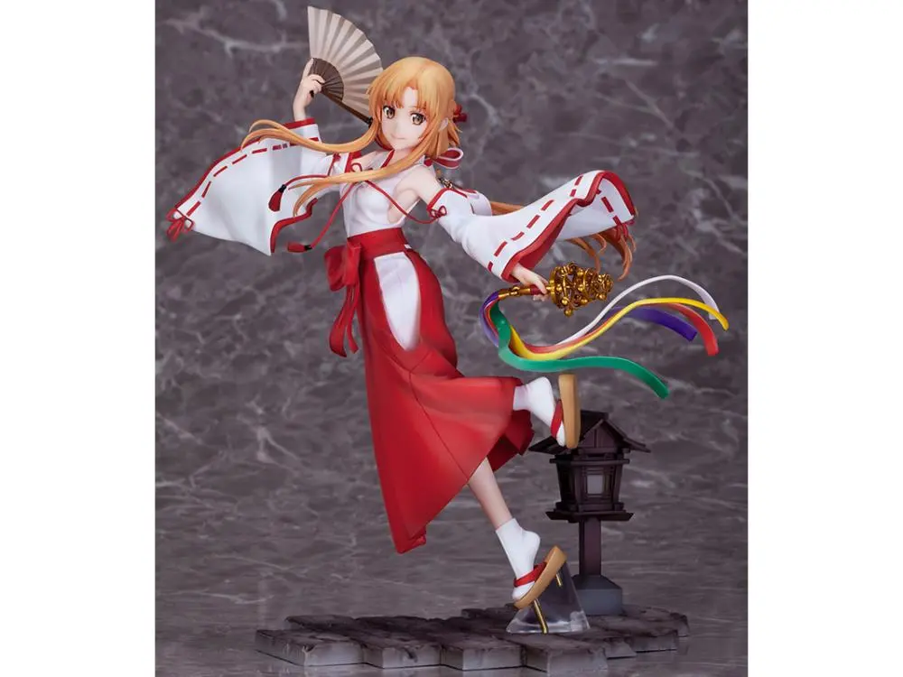 Souyokusha 1/7 Sword Art Online: Alicization War Of Underworld Asuna (Miko Ver.) Scale Statue Figure 1