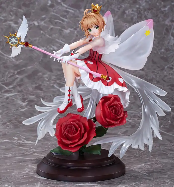 Wings 1/7 Cardcaptor Sakura: Clear Card Sakura Kinomoto (Rocket Beat Ver.) Scale Statue Figure 1