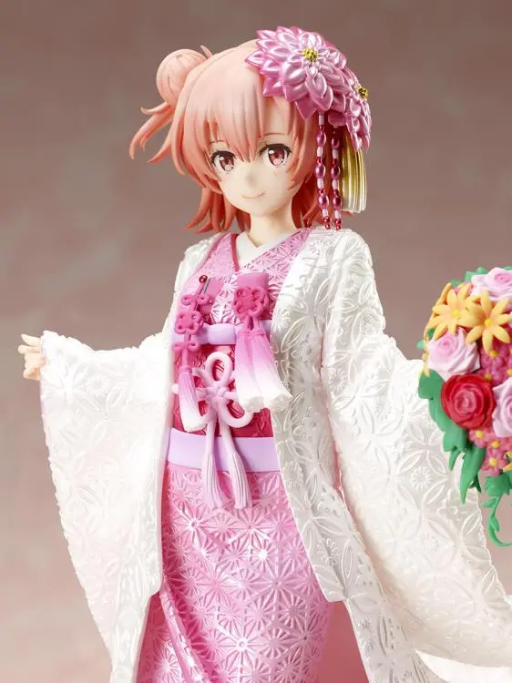 Furyu F:Nex 1/7 My Teen Romantic Comedy Snafu Yui Yuigahama (Shiromuku Ver.) Statue Figure 1