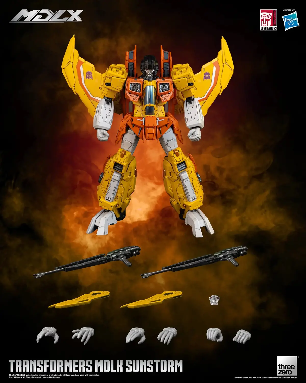 Threezero Transformers Sunstorm Mdlx Exclusive Action Figure 1