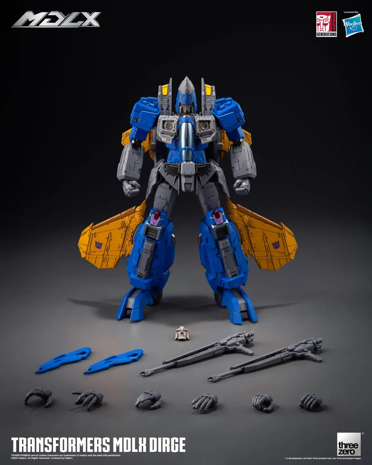 Threezero Transformers Dirge Mdlx Action Figure 1