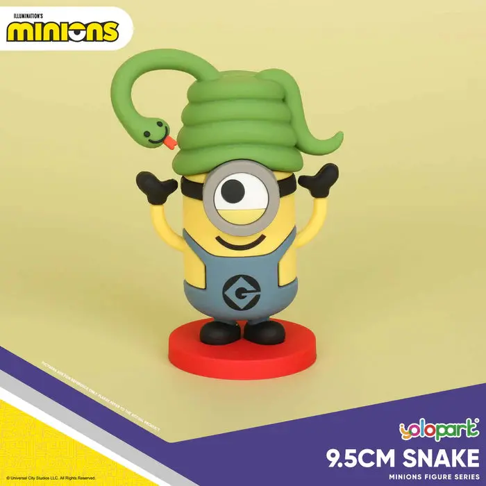 Yolopark Despicable Me Minions Chinese Zodiac Snake Figures 1