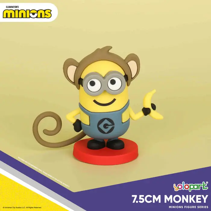 Yolopark Despicable Me Minions Chinese Zodiac Monkey Figures 1