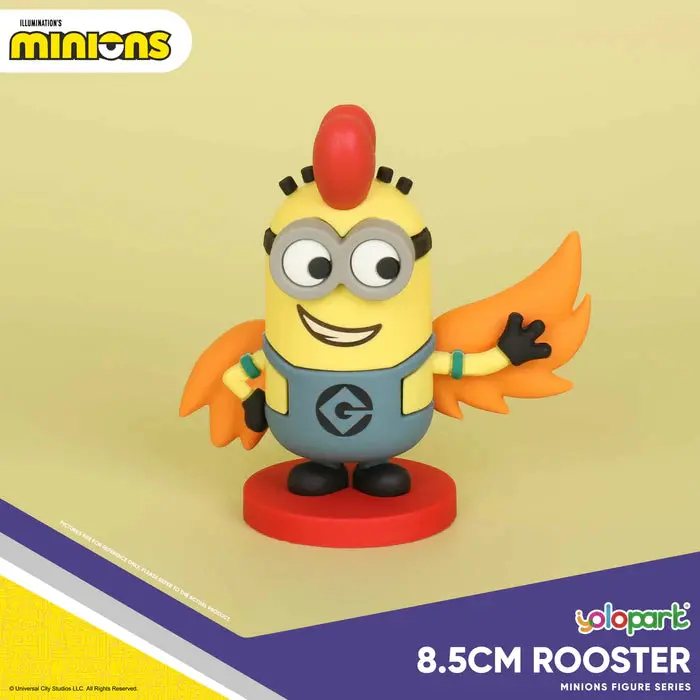 Yolopark Despicable Me Minions Chinese Zodiac Rooster Figures 1