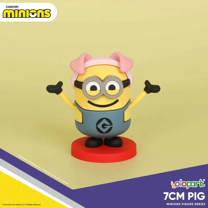 Yolopark Despicable Me Minions Chinese Zodiac Pig Figures 1