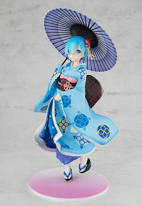Kadokawa 1/8 Re: Zero Starting Life In Another World Rem: Ukiyo-E Ver Scale Statue Figure 1