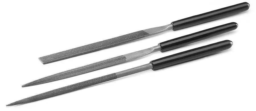Tamiya Craft Tools Basic File Set (Medium Double-Cut) For Plastic Model Kit 1