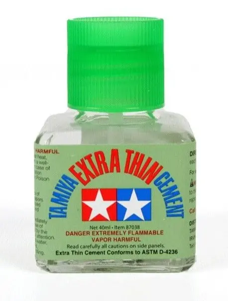 Tamiya Extra Thin Cement 40Ml Paint Bottle 1