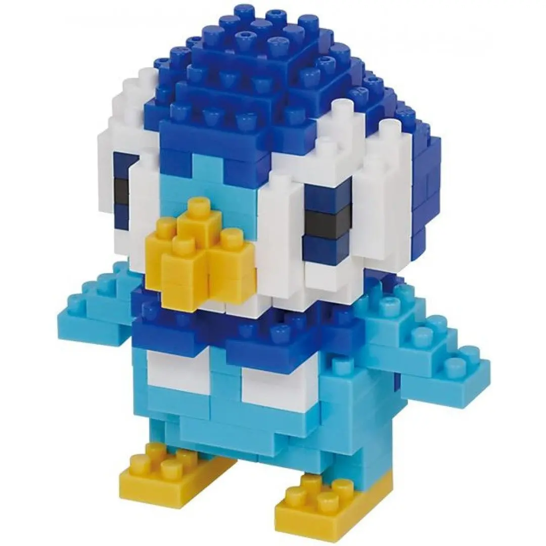 Kawada Nanoblock Pokemon Buildable Piplup Building Blocks Figure 1