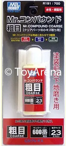 Mr. Hobby Mr. Compound Coarse 600 Gritt R191 1
