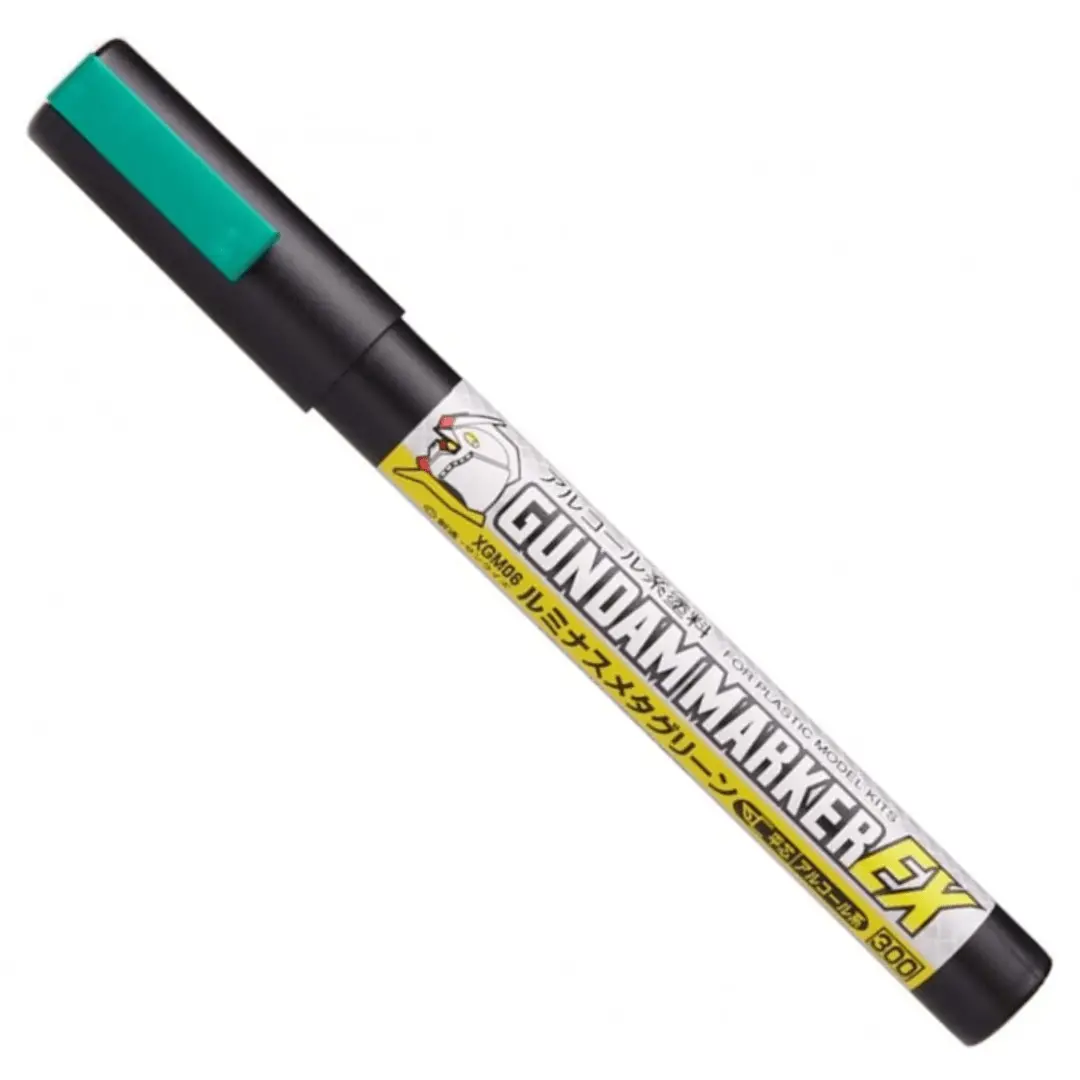Gundam Marker Xgm06 Ex Luminous Metallic Green Paint Marker 1