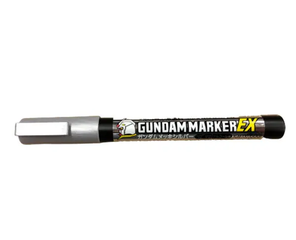 Gundam Marker Xgm100 Ex Plated Silver Paint Marker 1