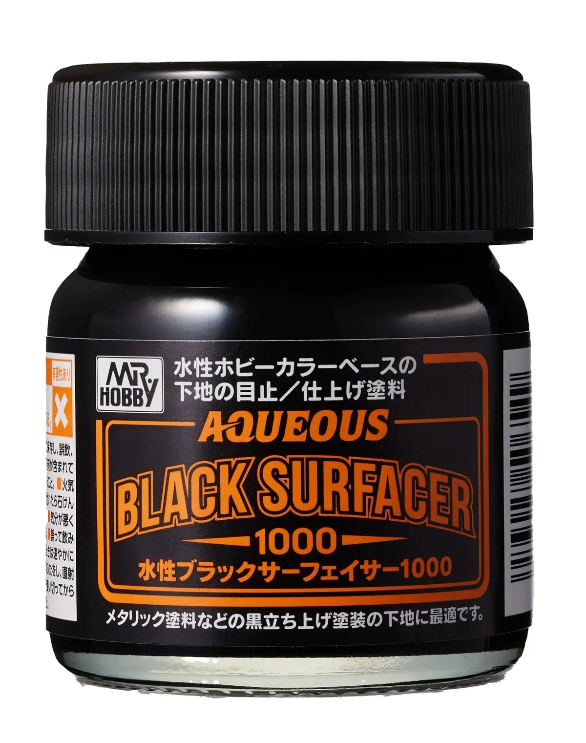 Mr. Hobby Mr. Aqueous Black Surfacer 1000 Bottle 40Ml Hsf03 Hsf-03 Model Kit 1