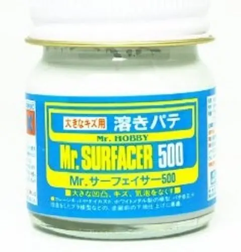 Mr. Hobby Mr. Surfacer 500 Bottle 40Ml Sf285 Model Kit 1