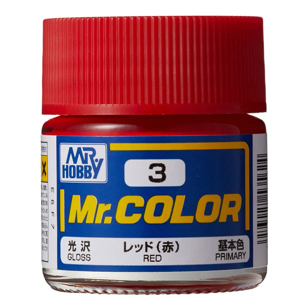 Mr. Hobby Mr. Color C3 Gloss Red 10Ml Bottle 1
