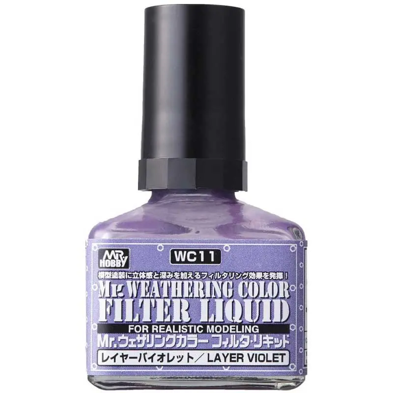 Mr. Hobby Weathering Color Wc11 Layer Violet Paint 1