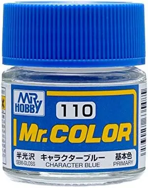 Mr. Hobby Mr. Color C110 Semi-Gloss Character Blue 10Ml Bottle 1