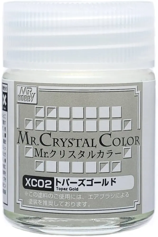 Mr. Hobby Mr. Crystal Color Xc02 Topaz Gold 18Ml Bottle 1