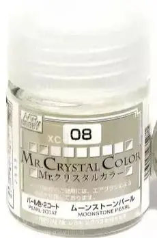 Mr. Hobby Mr. Crystal Color Xc08 Moonstone Pearl Paint 18Ml Bottle 1