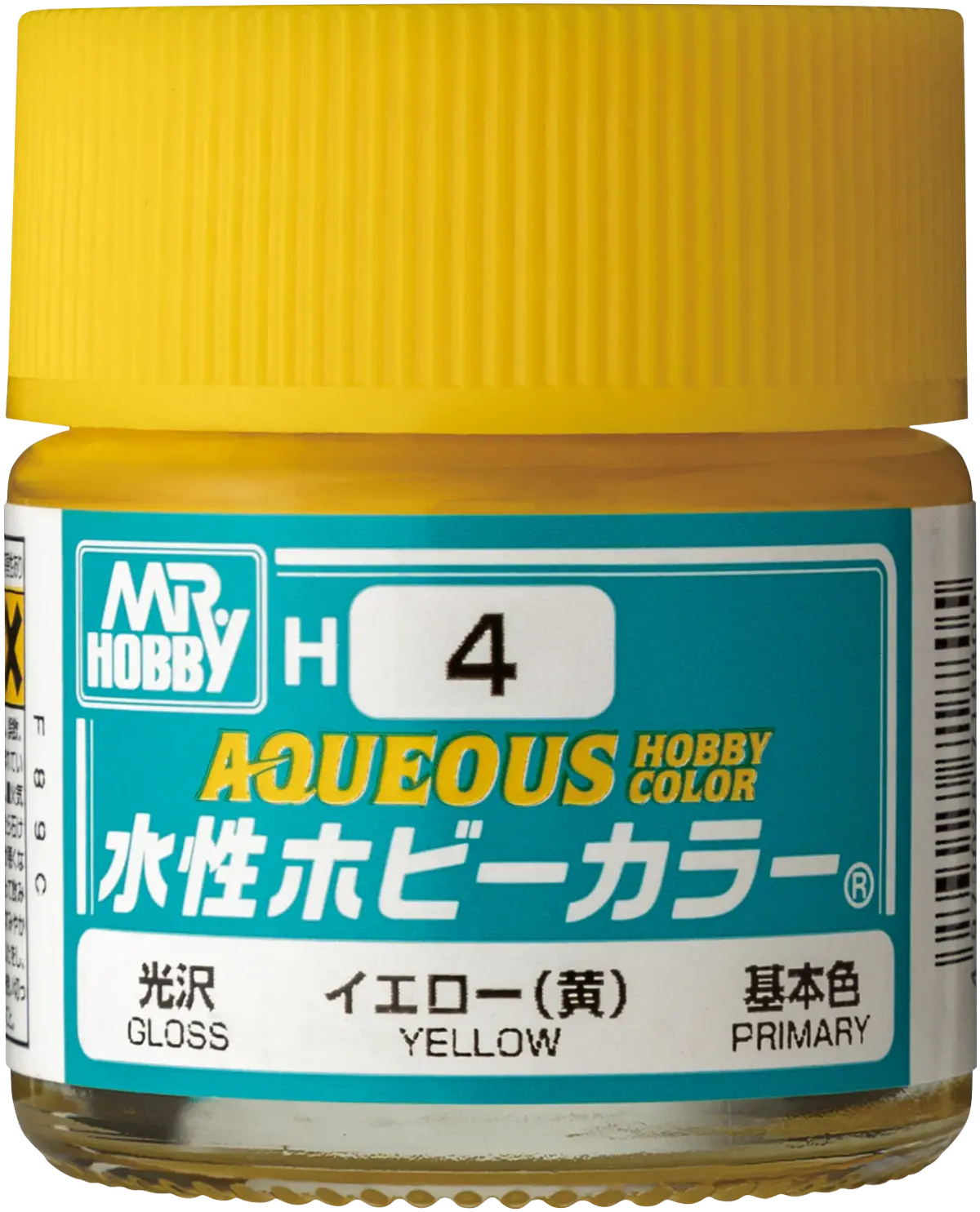 Mr. Hobby Aqueous Hobby Color H4 Gloss Yellow 10Ml Bottle 1