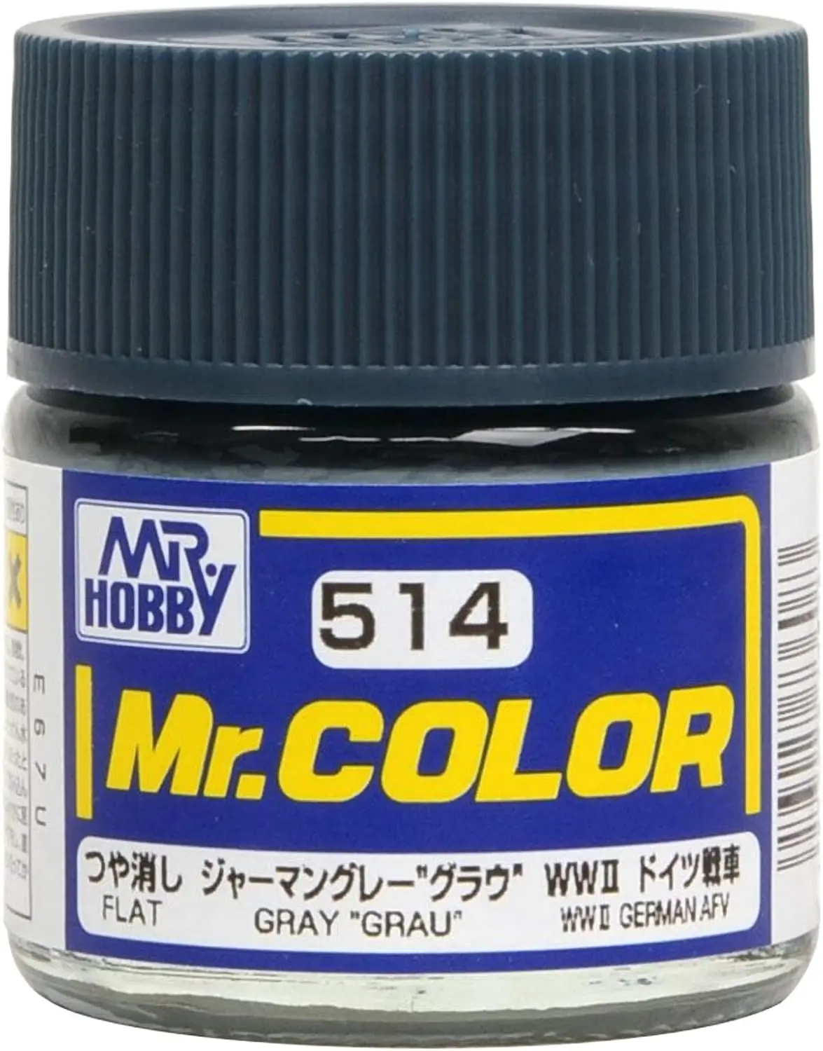 Mr. Hobby Mr. Color C514 Flat Gray "Grau" Wwii Germany Afv 10Ml Bottle 1
