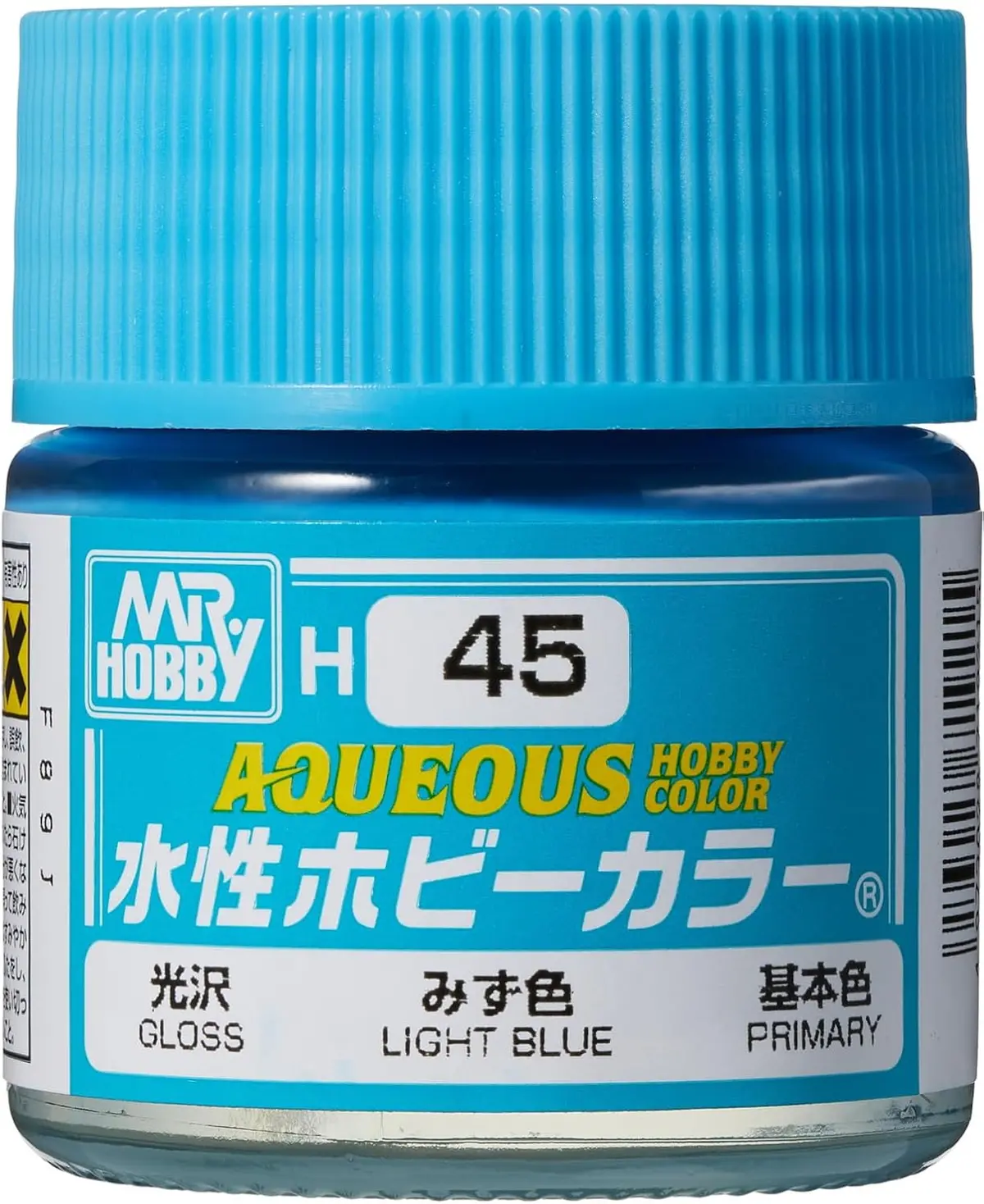 Mr. Hobby Aqueous Hobby Color H45 Gloss Light Blue 10Ml Bottle 1