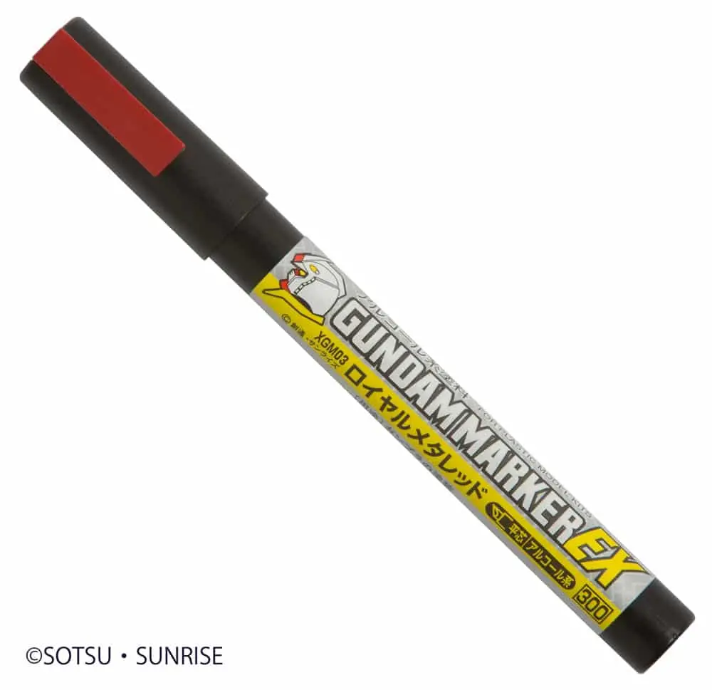 Gundam Marker Xgm03p Ex Royal Metallic Red Paint Marker 1