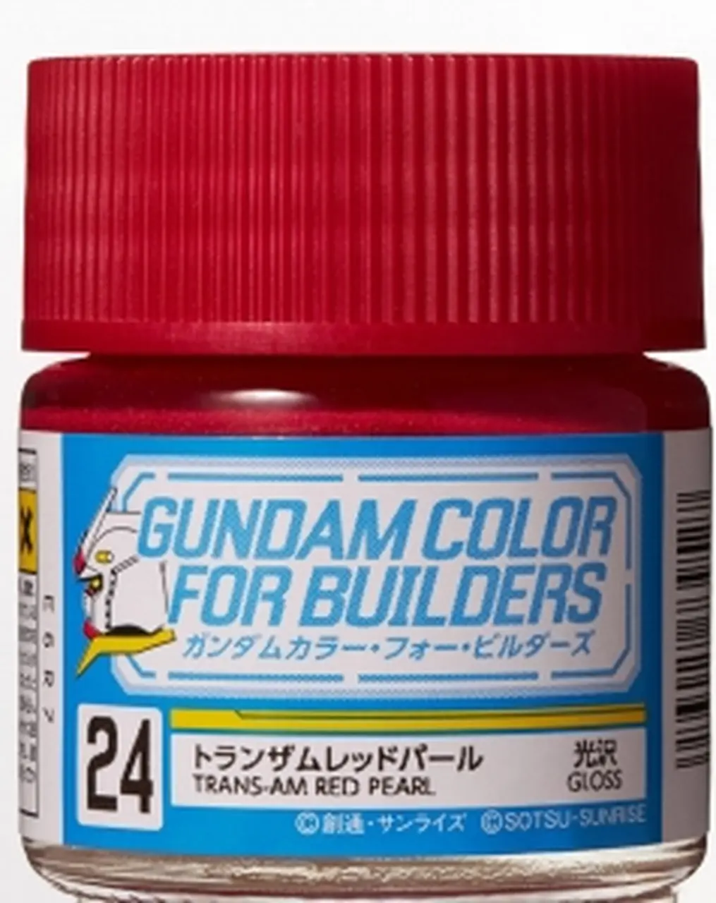 Mr. Hobby Mr. Color Gundam Color Ug24 Trans-Am Red Pearl Semi Gloss 10Ml Bottle 1