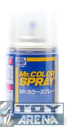 Mr. Hobby Mr. Color Spray S-30 Flat Clear 100Ml Spray Can 1