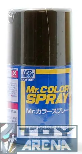 Mr. Hobby Mr. Color Spray S-38 Flat Olive Drab (2) 100Ml Spray Can 1