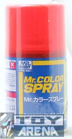 Mr. Hobby Mr. Color Spray S-47 Gloss Clear Red 100Ml Spray Can 1