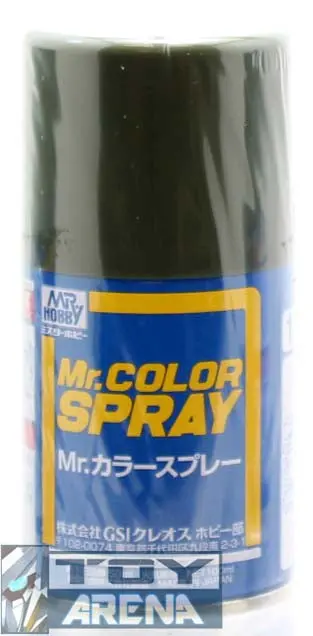 Mr. Hobby Mr. Color Spray S-129 Semi Gloss Dark Green - Nakajima 100Ml Spray Can 1