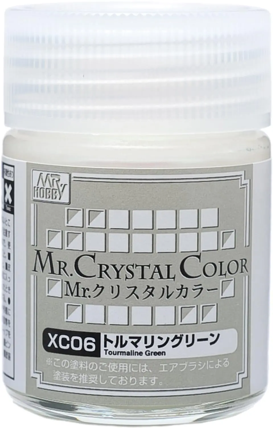 Mr. Hobby Mr. Crystal Color Xc06 Tourmaline Green 18Ml Bottle 1