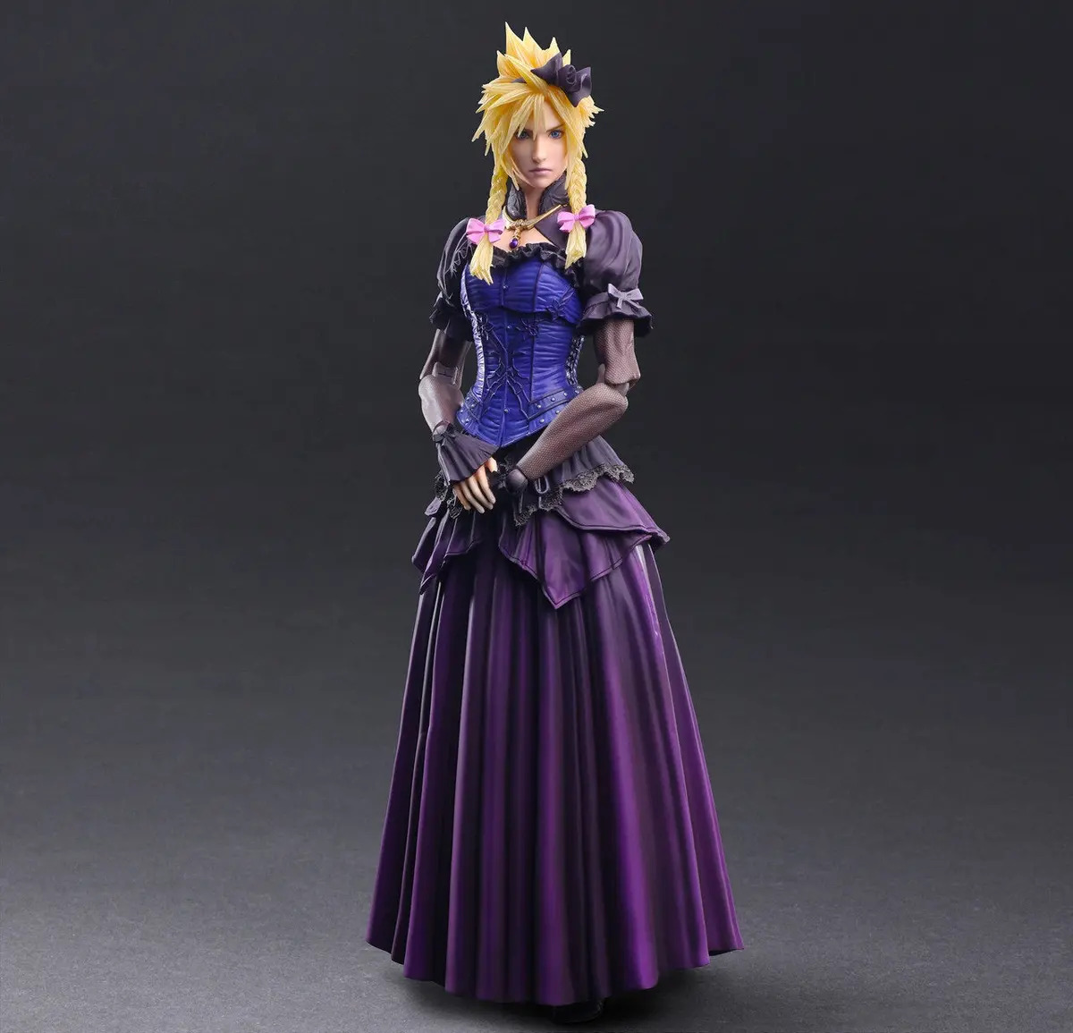 Square Enix Final Fantasy Vii Remake Cloud Strife (Dress Ver.) Play Arts Kai Action Figure 1