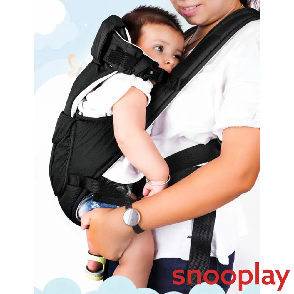 Steelbird Toy Original Steelbird 4 In 1 Royal Baby Carrier (Blue & Black) 1