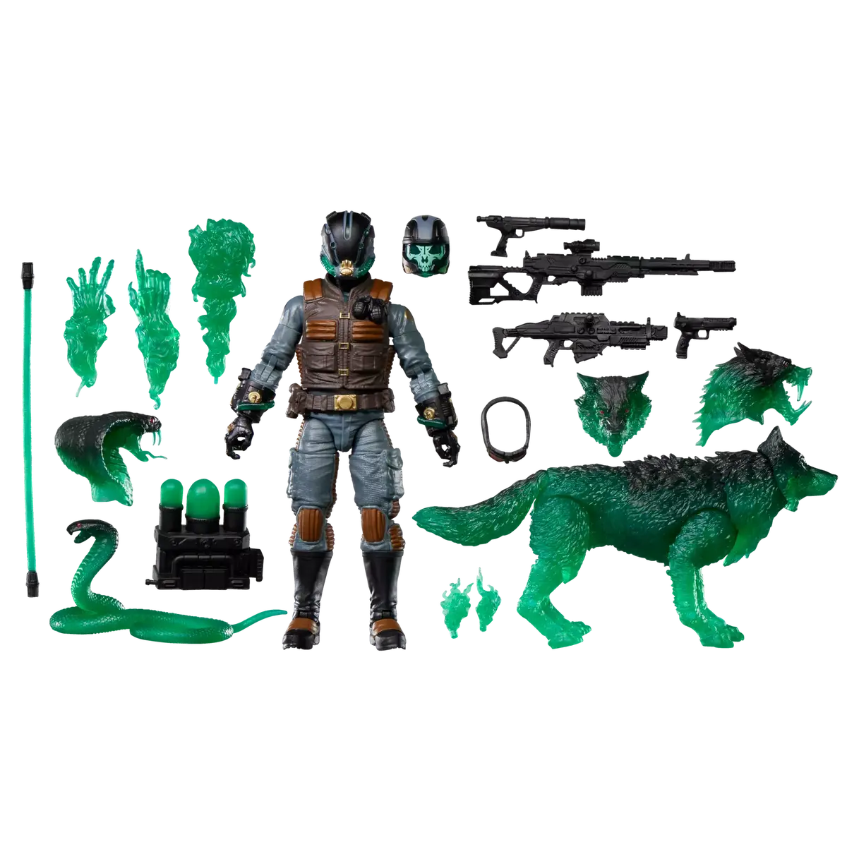 Hasbro G.I. Joe Classified Series #170 Ghost Viper And D.I.R.E (Dread-Inducing Responsive Energy) Beast Action Figure 1