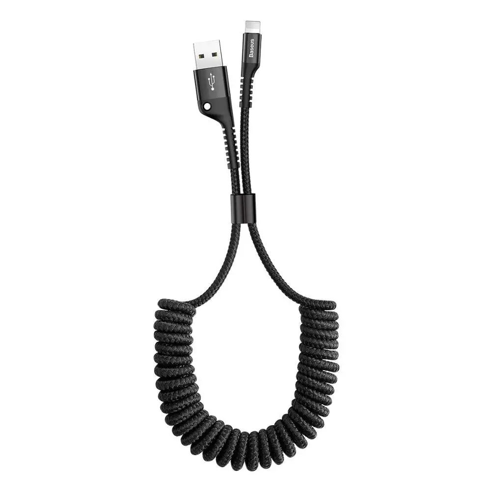 Baseus Fish Eye Spring Data Cable Usb For Ip 2A 1M 1