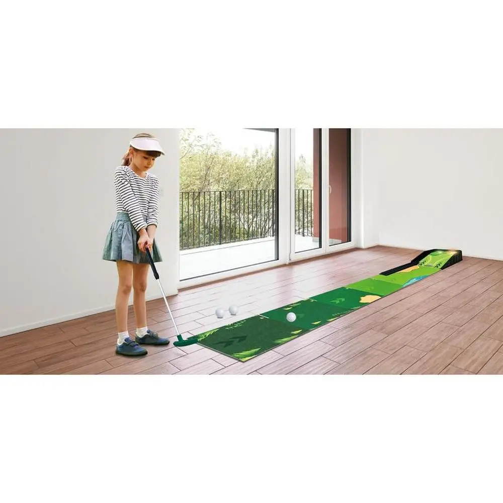 Innov8 Electronic Golf Set | Putting Mat With Led Target & Adjustable Putter (5-10 Years) 1