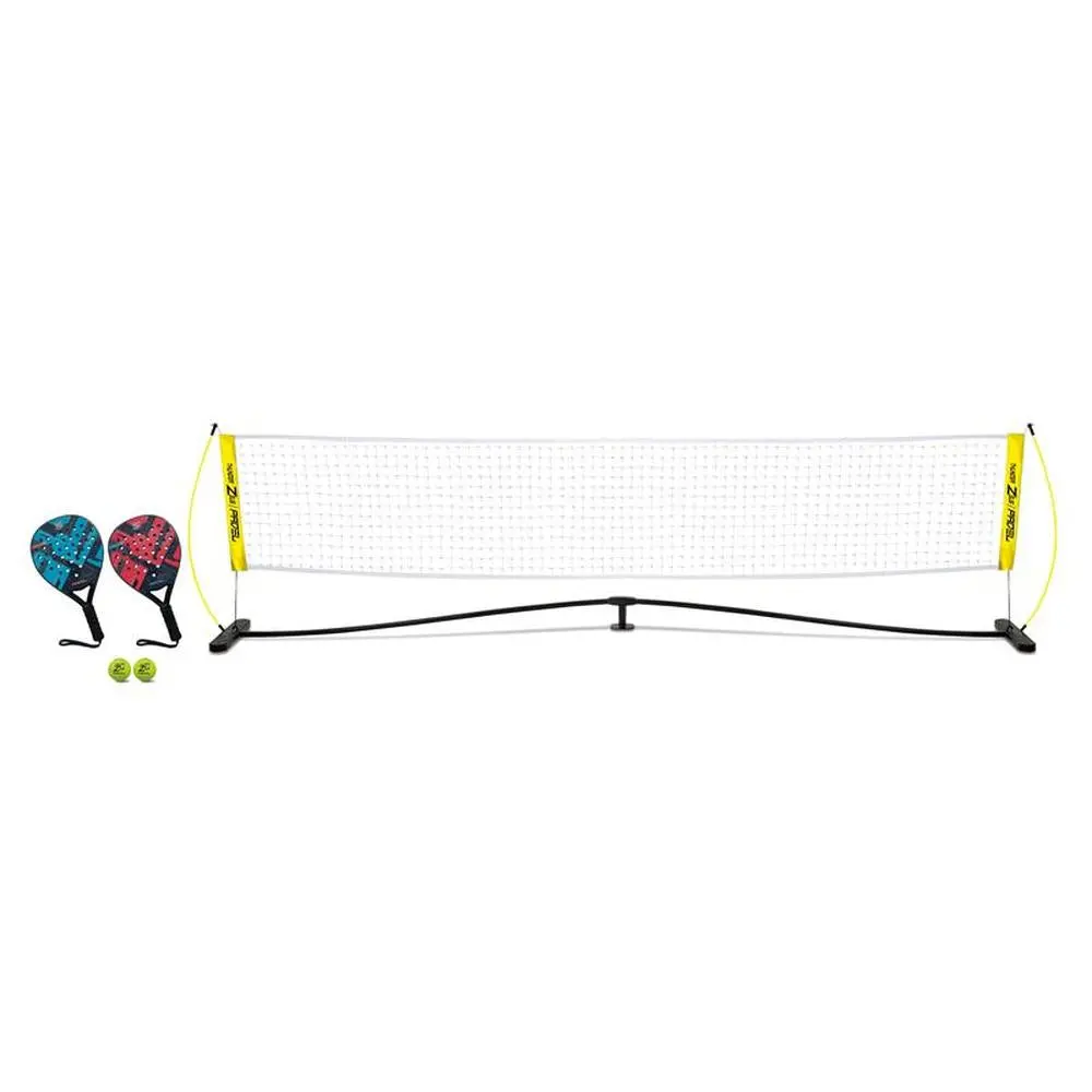 Innov8 Youth Padel Net Set - Premium Net, Blow Mould Rackets & Rubber Balls (5-12 Years) 1
